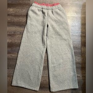 Edikted Gingham Boxer Detail Sweatpants